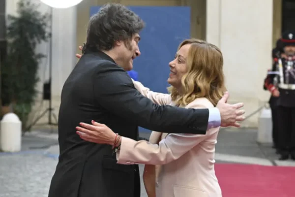 Javier Milei firmó acuerdos energéticos con Georgia Meloni