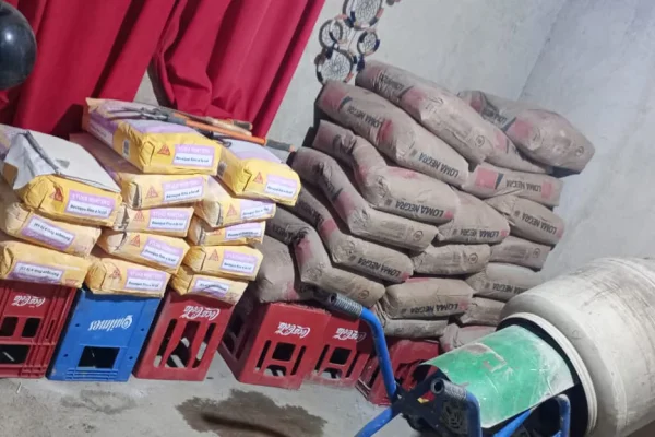 Robó materiales de la construcción y terminó preso
