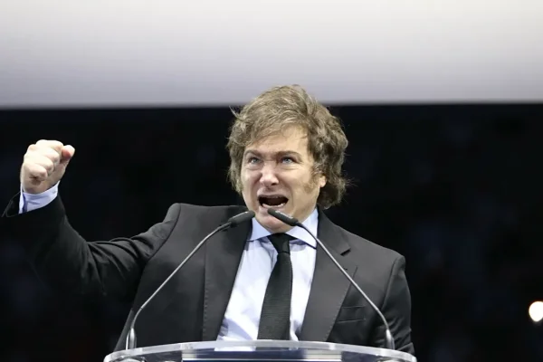Javier Milei vio al