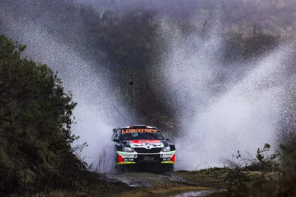 El olteño Nicolás De la Vega terminó cuarto en el Rally del Poncho
