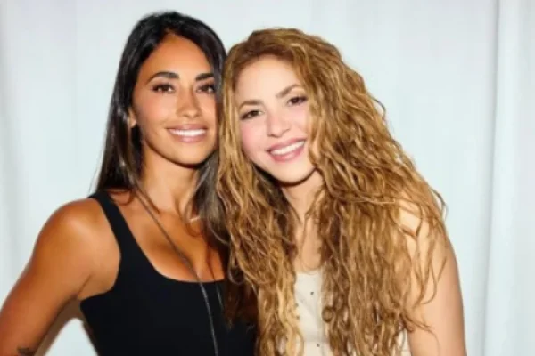 Antonela Rocuzzo y Shakira, juntas en Miami: