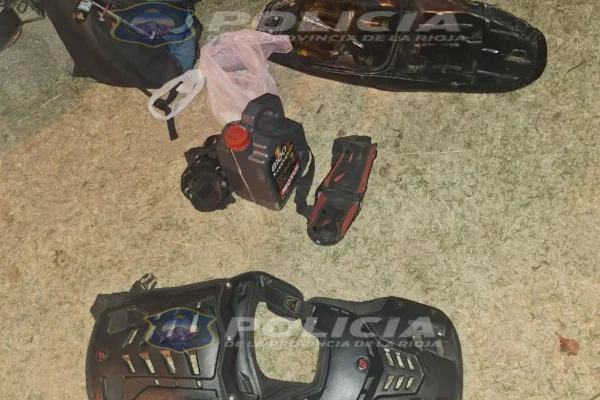 La Policia recuperó una motocicleta robada en la zona norte