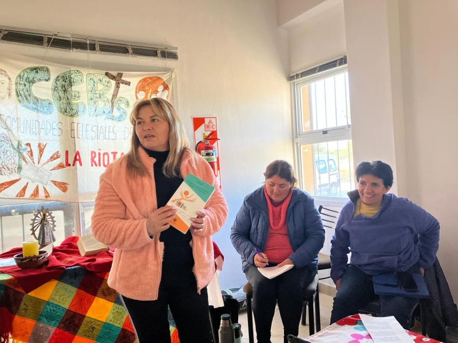 Fue en el Paraje el Buen Pastor con la presencia de distintas parroquias de La Rioja.