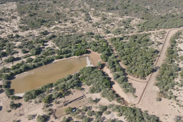 En Chamical se logró llenar las primeras 12 represas comunitarias, almacenando 170 millones de litros de agua