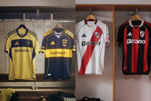 Boca y River presentaron sus nuevas camisetas para el Mundial de Clubes