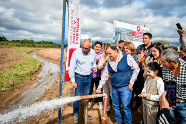 Lograron llenar doce represas comunitarias en Chamical