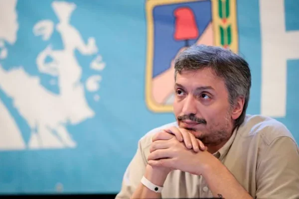 Máximo Kirchner: “Cristina está muy firme”