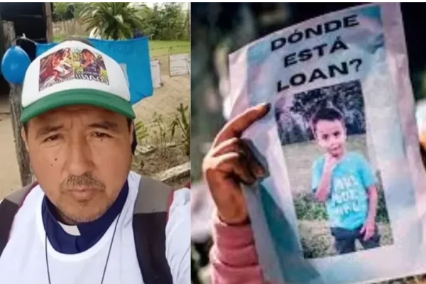 Detuvieron por abuso sexual a un cura que participaba de las marchas por Loan Peña