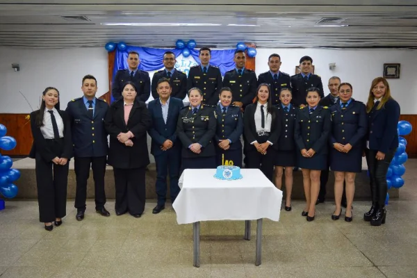 El Departamento de Criminalista celebró 40 años de vida