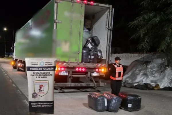 Incautaron hojas de coca y mercancía contrabandeada en diferentes pasos fronterizos