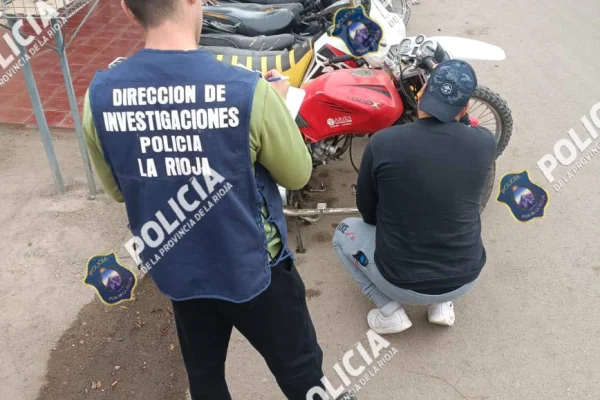 La policia realizó controles en talleres mecánicos en Chilecito