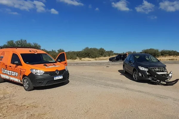 Fuerte siniestro vial en Catuna no dejó heridos