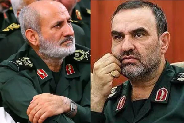 El jefe de Inteligencia de la Guardia Revolucionaria iraní y su adjunto murieron en un bombardeo israelí en Teherán