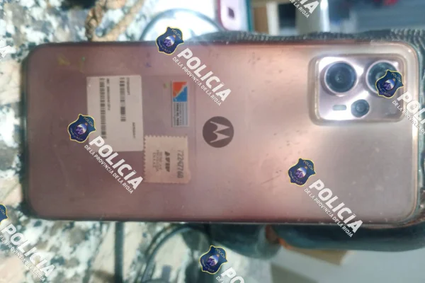 Recuperan un celular robado en Chamical