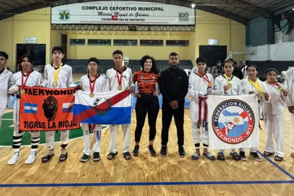 Delegación riojana brilló en Open Internacional