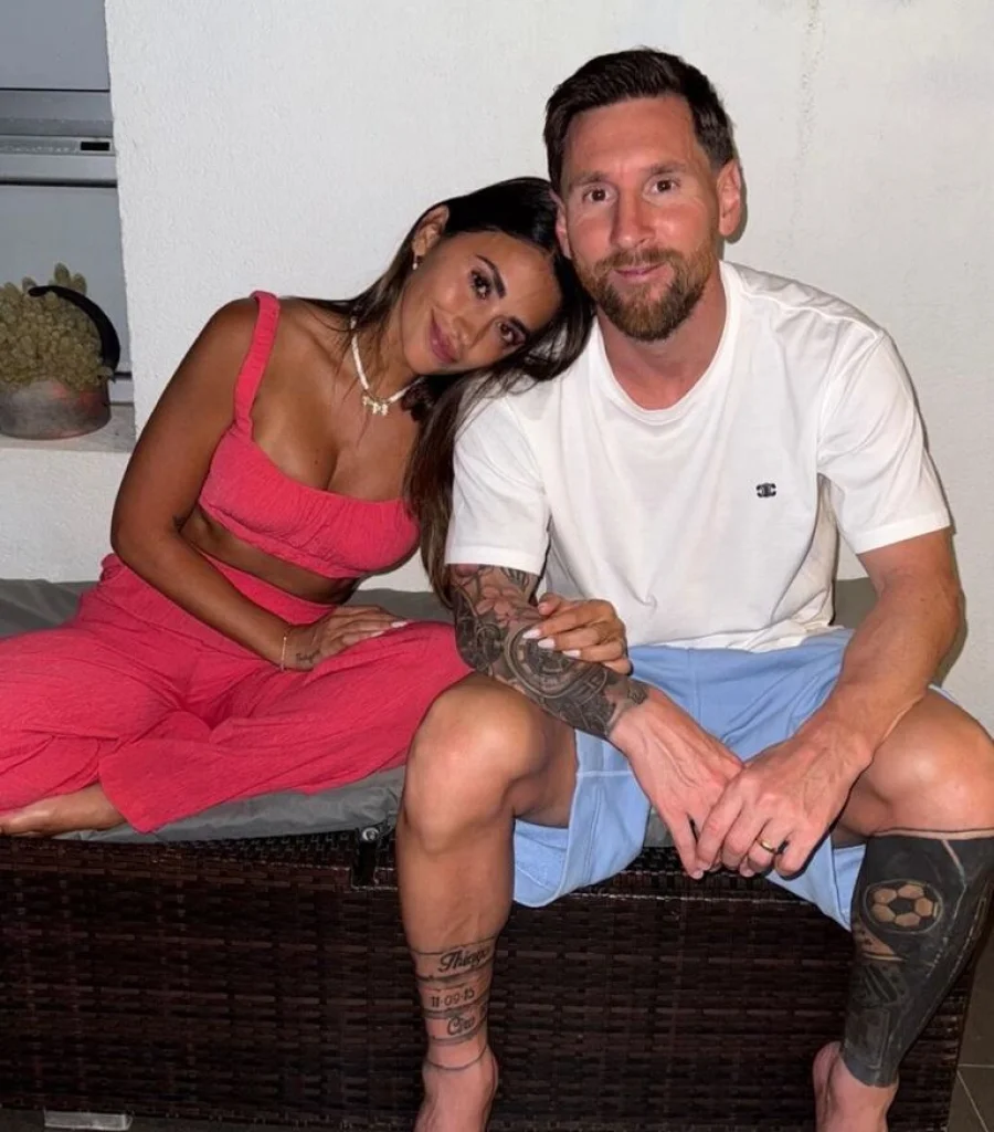 Las fotos que posteó Antonella Roccuzzo por el cumpleaños número 38 de Lionel Messi