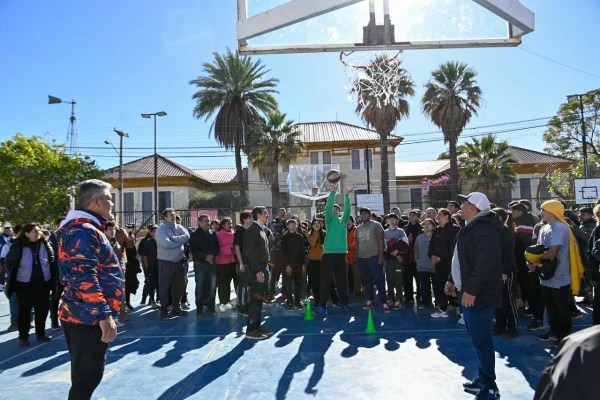 Se pusieron en marcha los Juegos Rosarianos en Olta