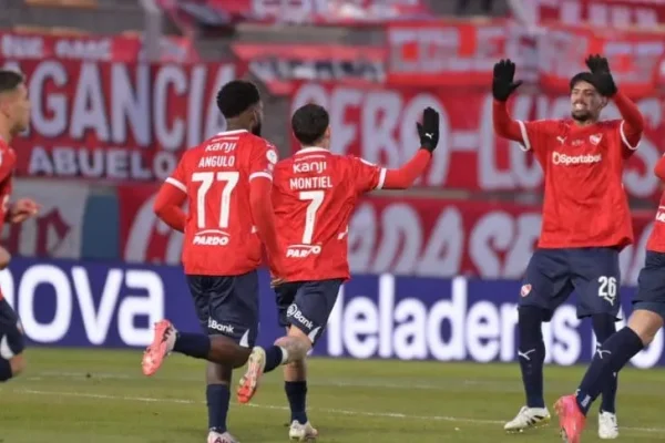 Independiente sufrió pero avanzó ante Gimnasia (M) en Copa Argentina por un gol agónico de Angulo