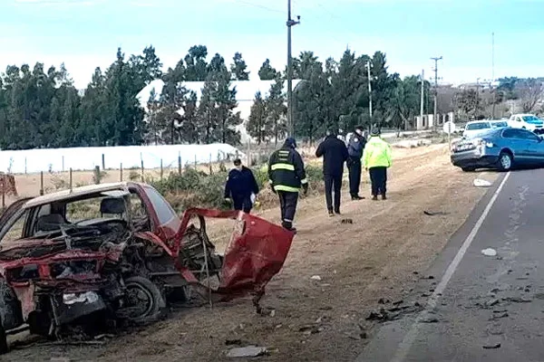 Entre Rios: un muerto y un herido con graves lesiones en la Ruta 11