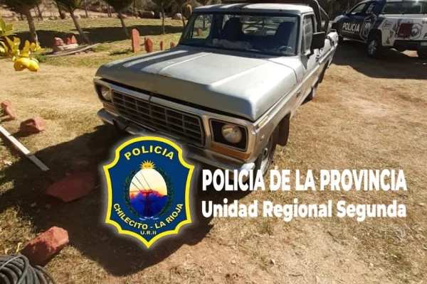 La policia recuperó elementos robados en Chilecito