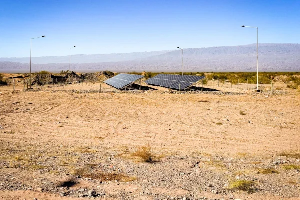 Avanza la conexión del primer parque solar en Pituil