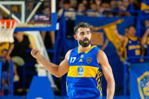 El basquetbolista de Boca, Sebastián Vega, orgulloso por