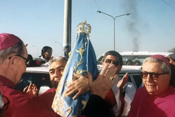 Recuerdan la primera llegada de la Virgen del Valle