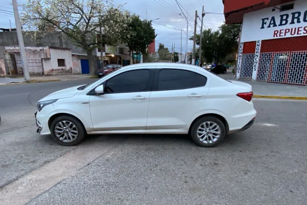 Siniestro vial sin lesionados en el barrio Ferroviario