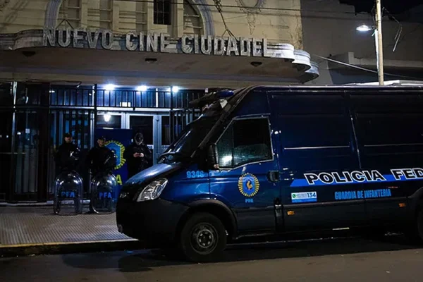 Ciudadela: allanaron un cine