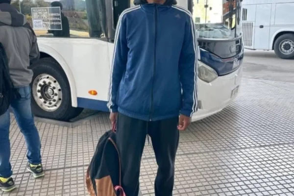 Benjamín Páez viajó para probarse en River Plate