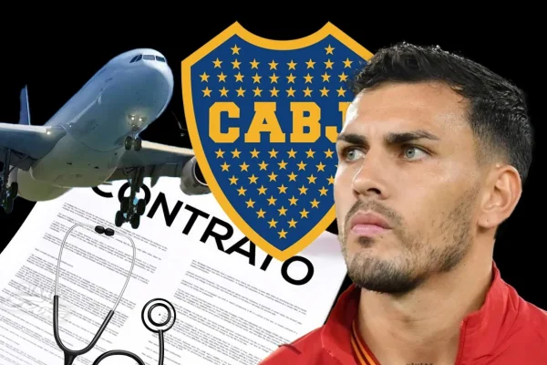 Así arranca la nueva vida de Paredes en Boca: llegada, revisión, presentación y... ¿cuándo debuta?