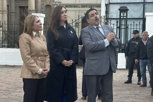 Victoria Villarruel pasó por Tucumán y habló de la ausencia de Javier Milei