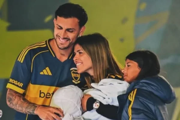 El conmovedor posteo de la esposa de Paredes que reveló lo que sufrió su familia hasta lograr la vuelta a Boca