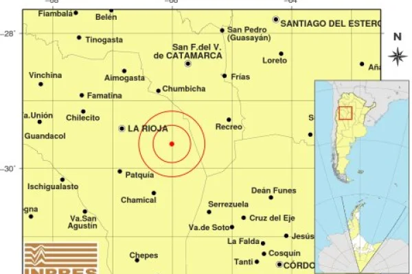 La Rioja tembló dos veces