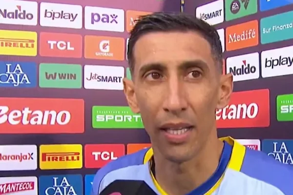 Di María hablo del golpe que lo sacó en camilla en su regreso al fútbol argentino