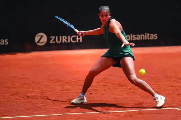 Jazmín Ortenzi debuta en el Challenger de Roma