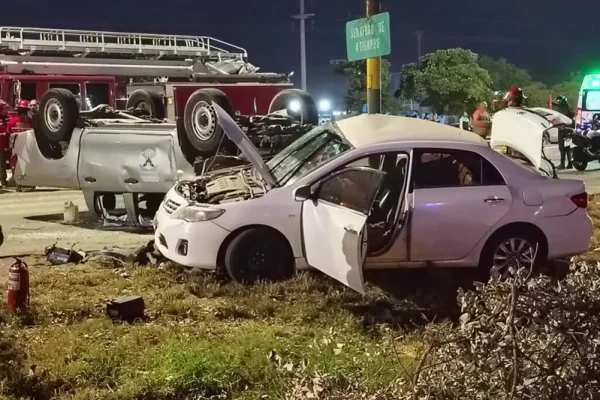 Murió la mujer que chocó con un móvil del CAPE
