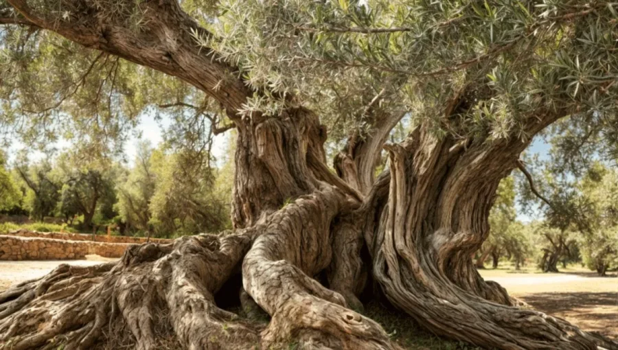Árbol de olivo más antiguo del mundo</p><p>
</p><p>