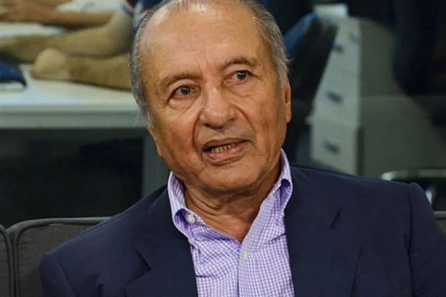 Eduardo Menem, hermano del expresidente. Eduardo Menem, hermano del expresidente.