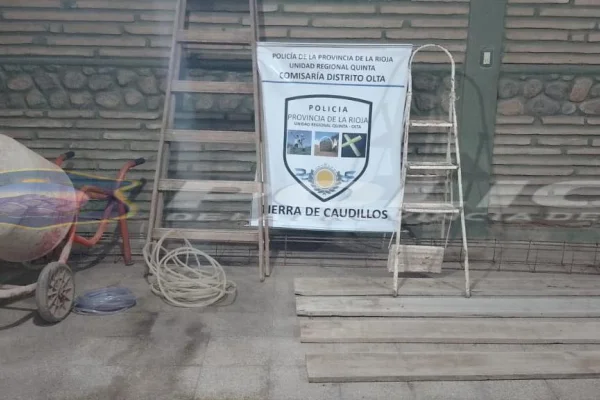 La Policía recuperó elementos en el interior y detuvo a un joven