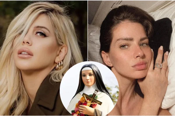 La China Suárez le contestó a Wanda Nara con una frase de Santa Teresita