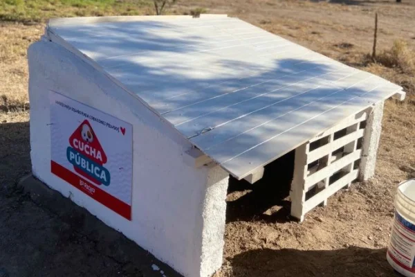 La Municipalidad finalizó un refugio para perros callejeros en el barrio Carlos Onetto