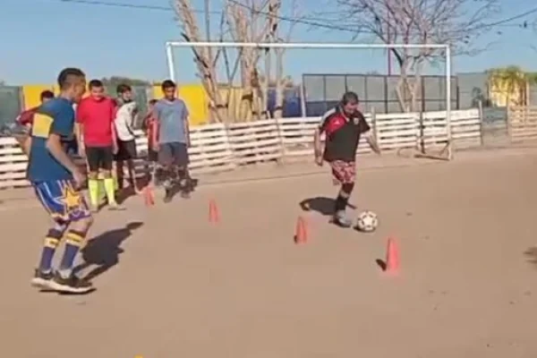 Impulsan el fútbol inclusivo para personas con discapacidad en el predio Boca un Sentimiento
