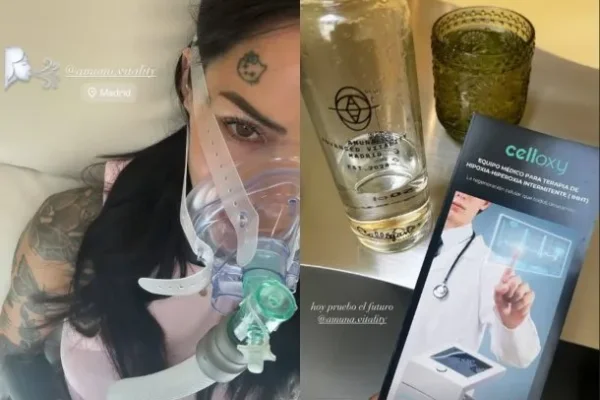 Cande Tinelli comenzó la terapia de hipoxia intermitente: