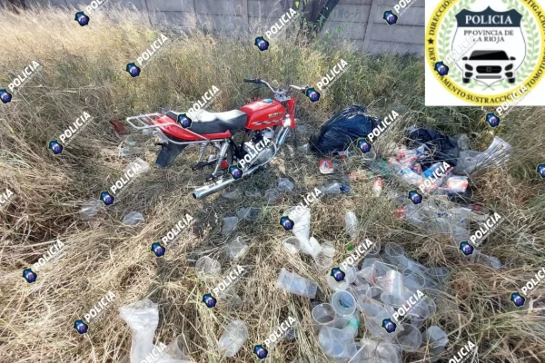 Investigaciones recuperò una motocicleta en el barrio de Vargas