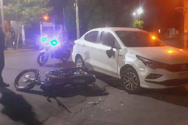 Fuerte siniestro vial dejó un herido en Chilecito