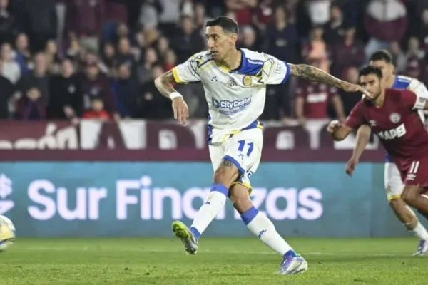 En la vuelta de los visitantes y con gol de Di María, Central le ganó a Lanús por el Torneo Apertura