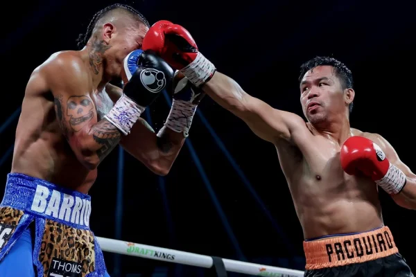 Manny Pacquiao volvió al ring a los 46 años, rozó la hazaña ante Barrios y demostró que la leyenda sigue viva