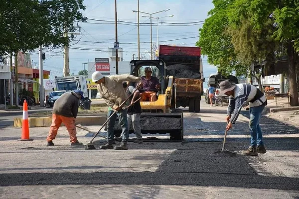 Provincia y Municipio intervinieron en más de 600 baches en toda la capital