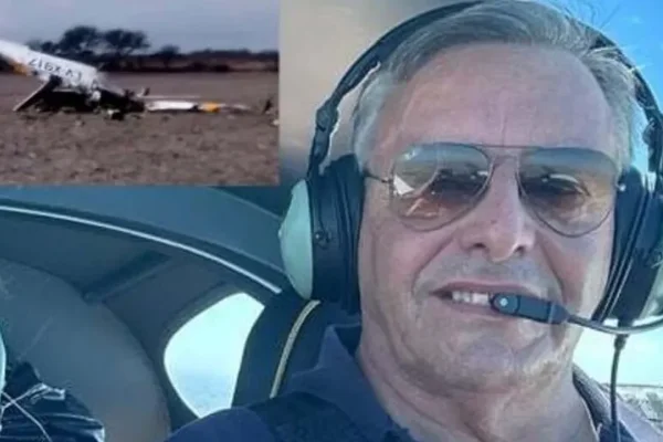 La trágica muerte de un intendente cordobés: se estrelló con su avioneta en un campo